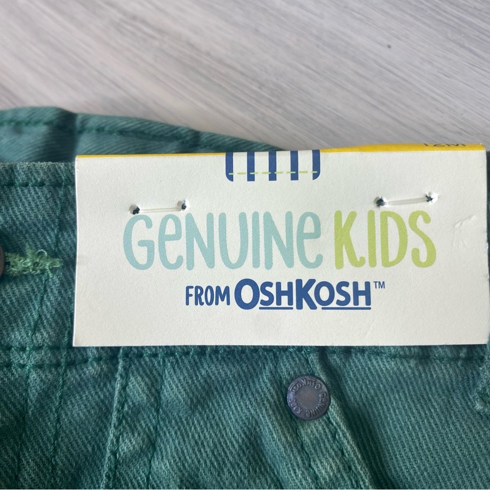 NWT Genuine Kids From OshKosh Jeans Adjustable Waist “The Skinny” Size 12 Months - Picture 6 of 10